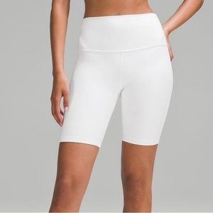 Lululemon Align High-Rise Short 8" in White